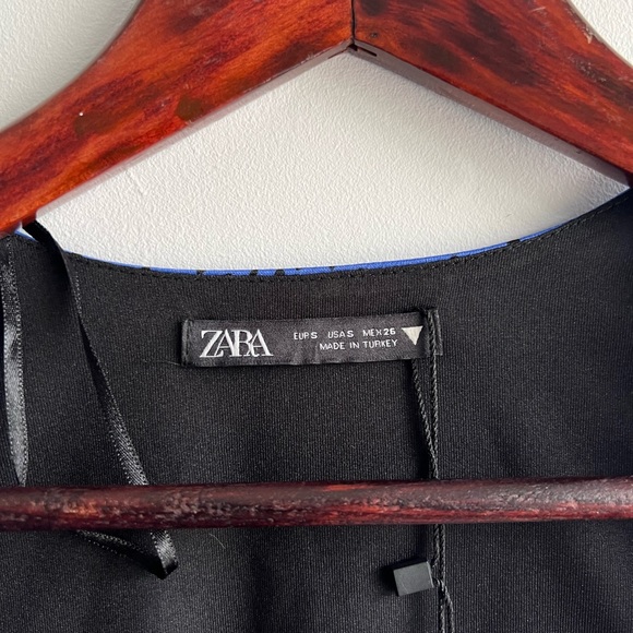 Zara Polka Dot Cropped Top - Picture 10 of 13